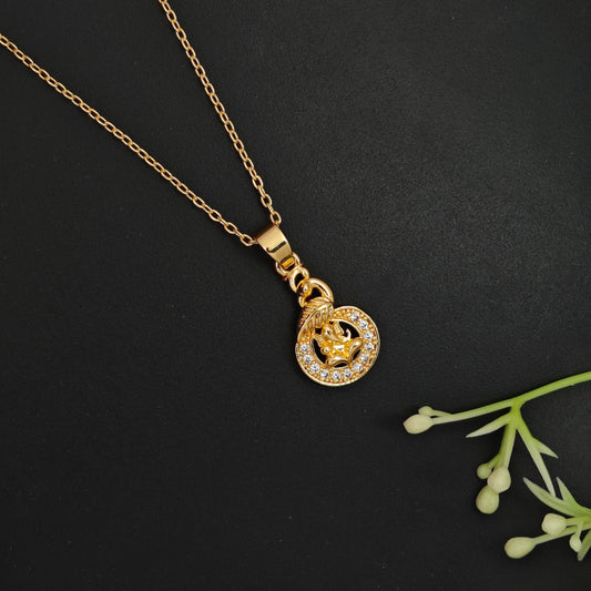 Ganesh design necklace