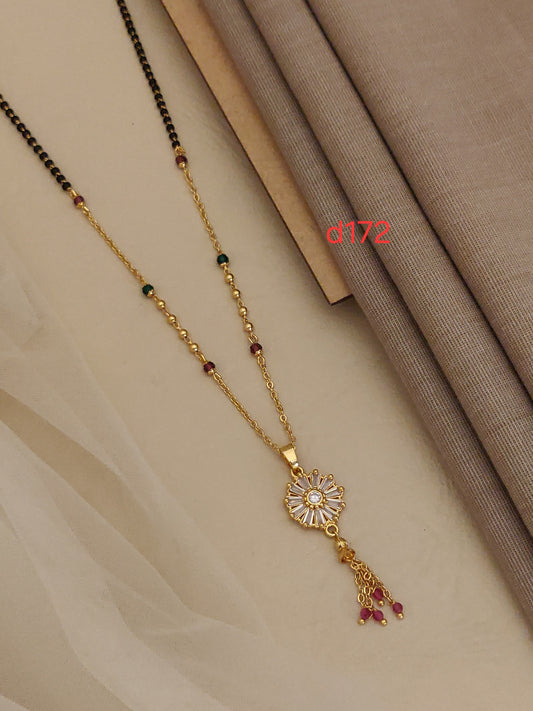 flower mangalsutra