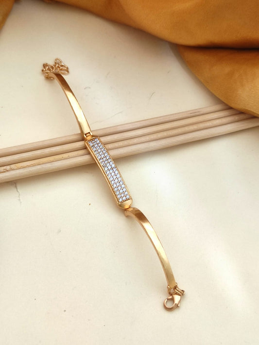 Gold plated bracelet