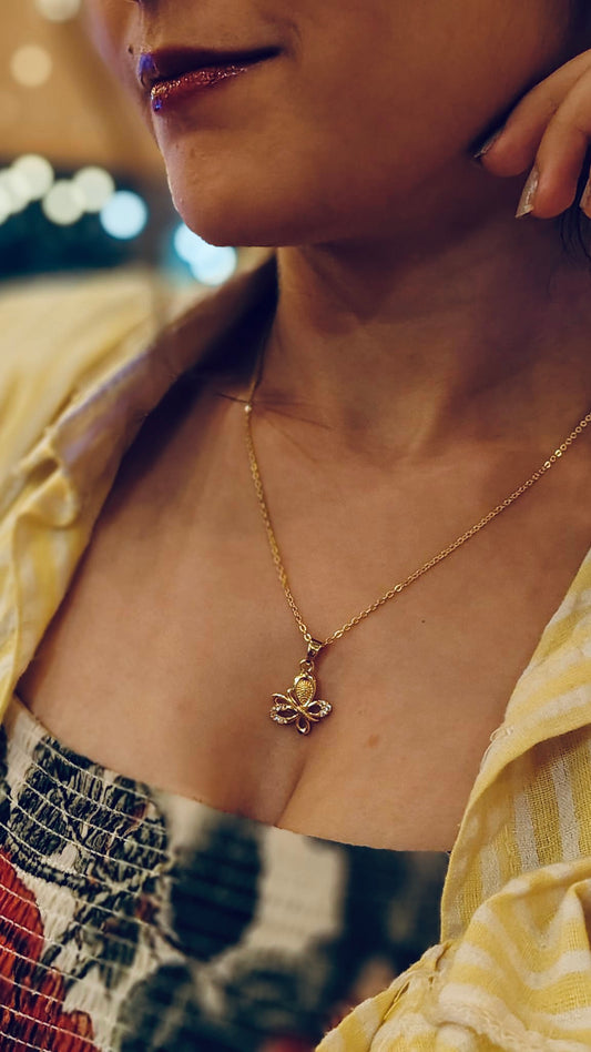 Fine Butterfly necklace