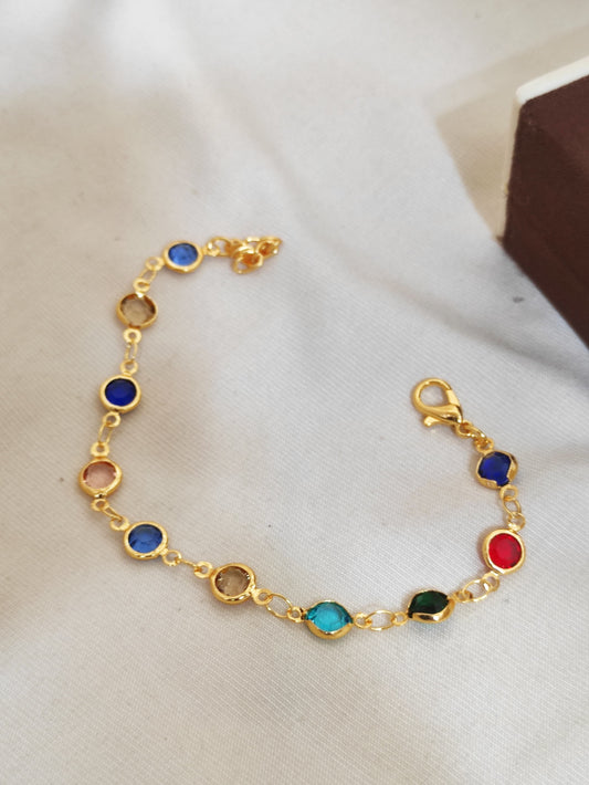 Multicolor bracelate